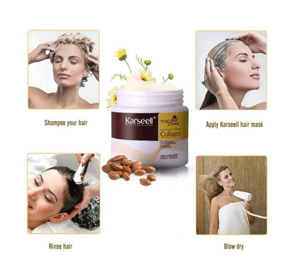 Hair Mask Collagen Treatment Cream – 500 ML