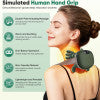 Neck and Back Massager with Heat for Pain Relief, Wireless Portable Shoulder & Back Kneading Massage Pillow