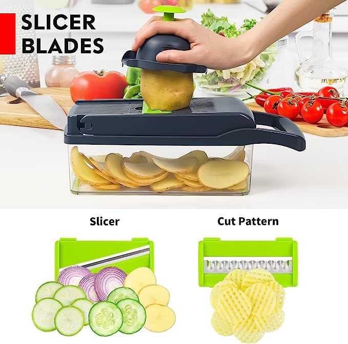🌙 RAMZAN OFFER 15 RAMZAN se pehle order karein aur hasil karein USEFUL GIFT bilkul MUFT! 🎁  🚚 Free Delivery + Pehle Parcel Check Karein Vegetable Cutter Chopper and Slicer + GIFT SAMOSA MAKER